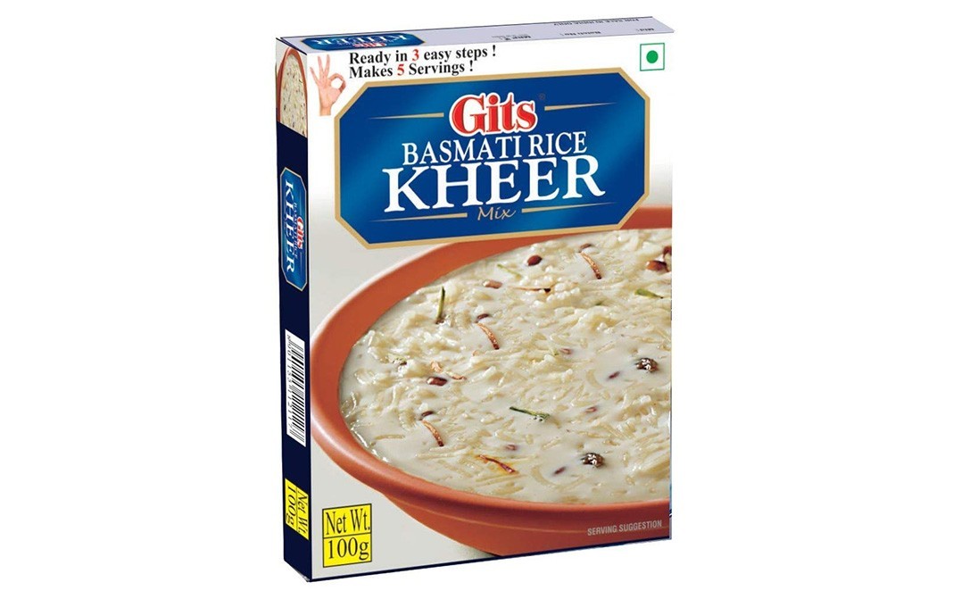 Gits Basmati Rice Kheer Mix   Box  100 grams